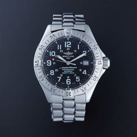 pre owned breitling dive watch|Breitling superocean automatic 42 price.